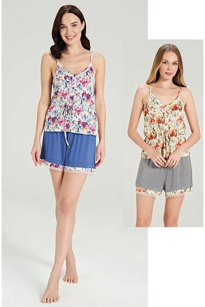 Feyza Set pijama cu mânecă scurtă