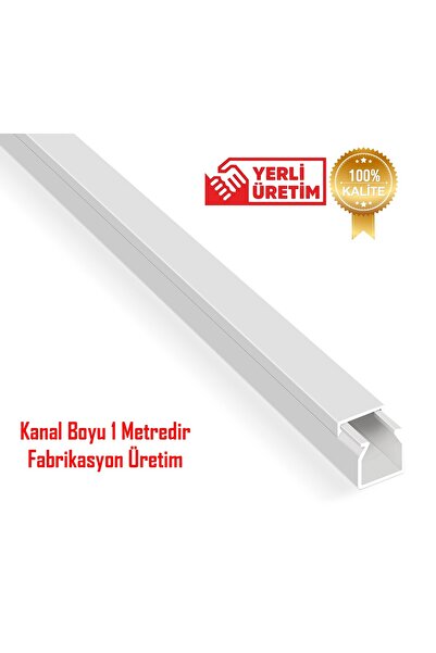YTE Extra Yapışkanlı Kablo Kanalı 12x12 1 Metre