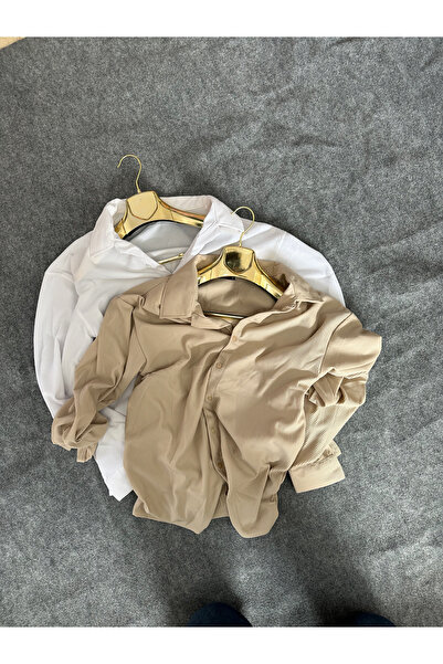 oneoff Мъжка зимна османска текстурирана риза от 2 пакета с голям размер