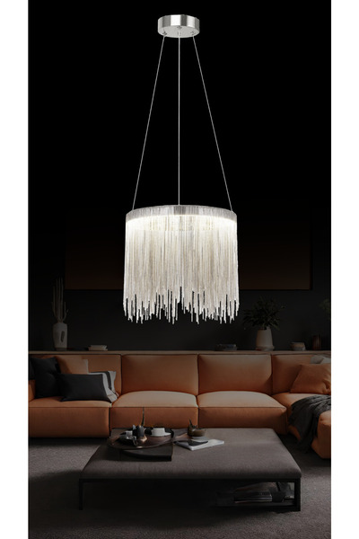 RONİSU AYDINLATMA Katena 30'luk Zincir Sarkıt Avize Salon Mutfak Yatak Odası ...