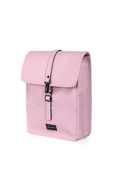 ICONE BAG Ματ σακίδιο πλάτης Icone με κλείσιμο με γάντζο από συνθετικό δέρμα λιλά