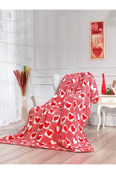 GENÇEV HOME COLLECTİONS Single Luxury Plush Blanket