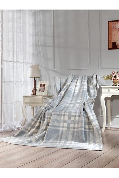 GENÇEV HOME COLLECTİONS Single Luxury Plush Blanket
