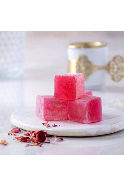 Aktürk 5kg Rose Flavored Turkish Delight Mevlid Turkish Delight Eid Turkish Delight