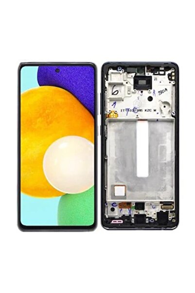 Samsung Galaxy A52 A525 Uyumlu Lcd Ekran Dokunmatik Mavi Servis Çıtalı