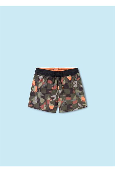 MAYORAL Green Boy's Polyester Swimsuit - Printed 6674