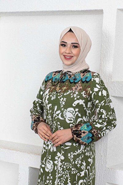 SGS Χακί Φόρεμα Τεσεττύρ - Μοντέλο Α πλισέ