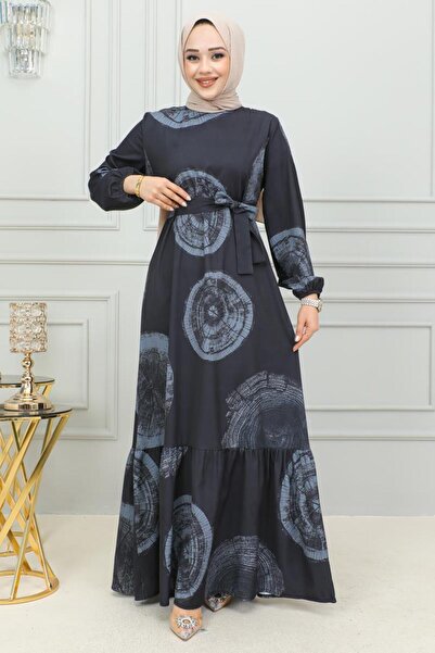 SGS Синя сукня з аеробічним візерунком