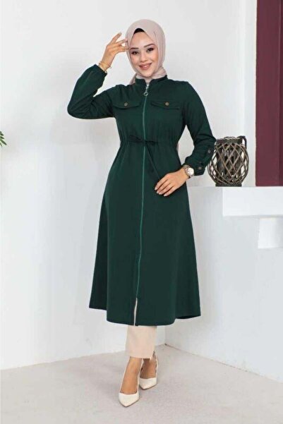 MG Emerald Green Zippered Sports Cap