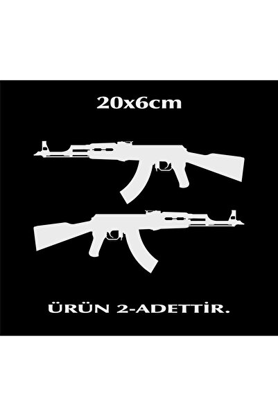 SEÇ Keleş Ak-47 Sticker Çok Amaçlı Sticker
