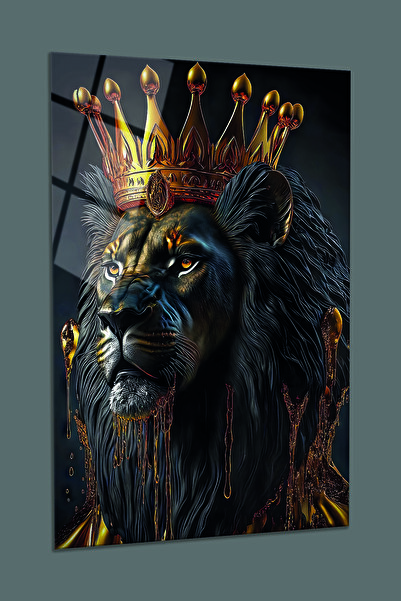 BV DEKOR ΓΥΑΛΙΝΗ ΖΩΓΡΑΦΙΚΗ ΤΟΙΧΟΥ ΛΙΟΝΤΑΡΙ - ΔΙΑΚΟΣΜΗΤΙΚΗ ΖΩΓΡΑΦΙΚΗ ΤΟΙΧΟΥ ΜΕ...