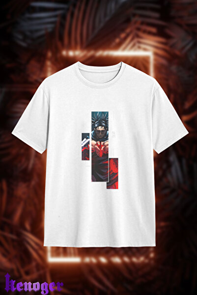 kenoger Unisex Oversize T-Shirt με στάμπα Anime - Choso JJK