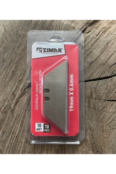 zimak ZİMAK RÖTÜŞ BIÇAK YEDEĞİ HALI KESME MAKET YEDEĞİ KISA BIÇAK YEDEĞİ 10ADET