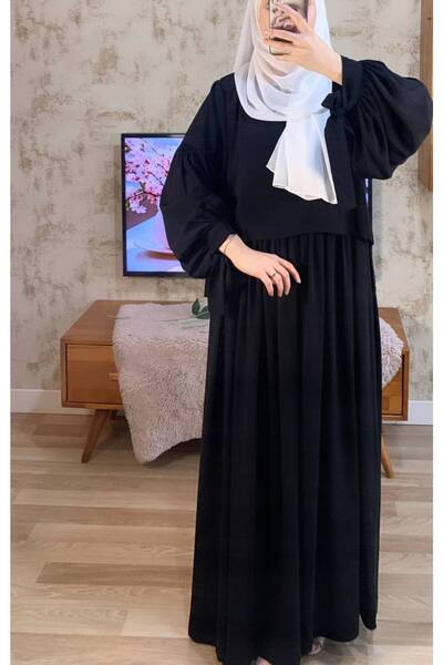 totih فستان برباط واسع القطع