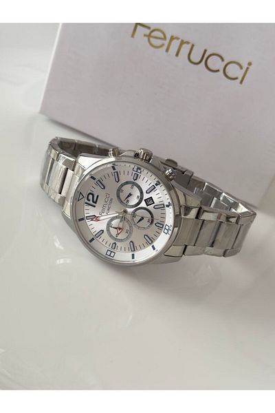 Ferrucci FERRUCCi̇ men's Silver Wristwatch