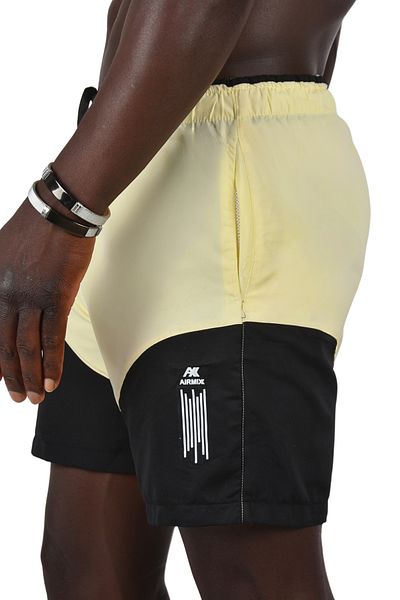 DeepSEA Ανδρικό κίτρινο Micro Polyester - Κοντό μαγιό Quick Dry 2403000