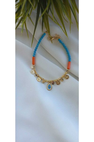 ZeynDesign Ethnic Evil Eye - Anklet Designed