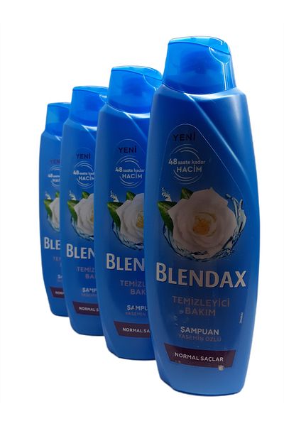Blendax 500 ml Jasmine Extract Cleansing Care Shampoo - X 4 Pieces