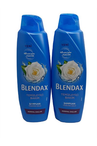 Blendax 500 Ml Jasmine Extract Cleansing Care Shampoo - X 2 Pieces