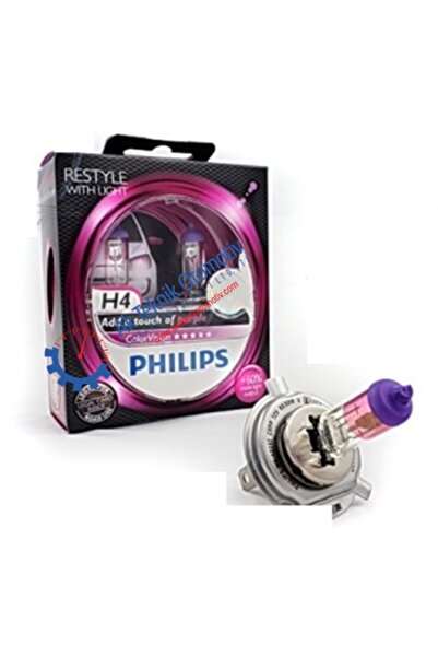 parcafix 12V H4 60 55W Mor Color Vision Far Ampulu 504629675