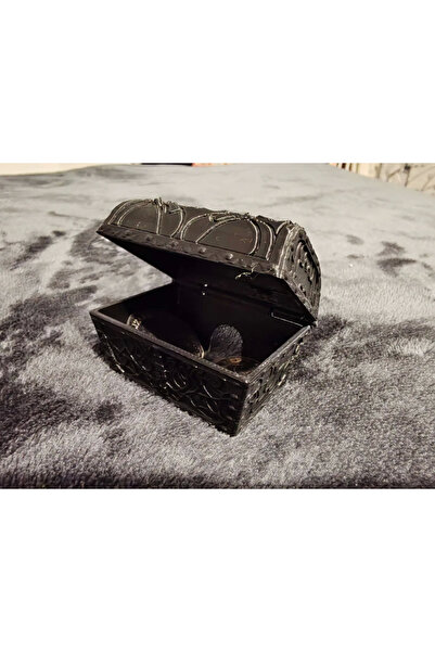 3DHarikalarDiyarı Hava Pompası İle Kapağı Açılıp Kapanan Hazine Kutusu Akvary...