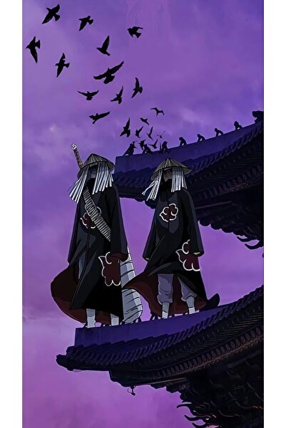 512 STORE Anime Naruto Tasarım Duvar Poster 30x42 Çerçevesiz