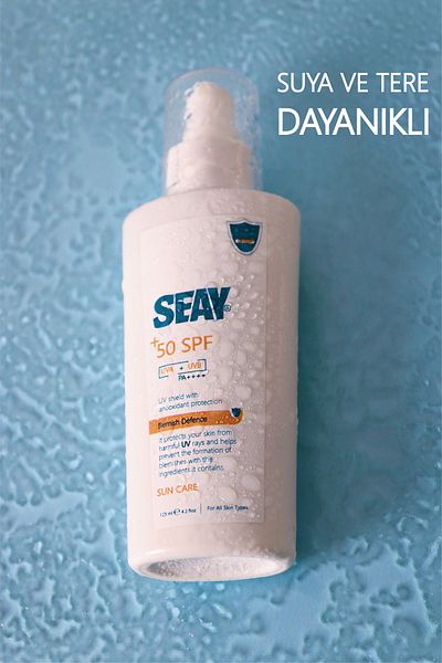 Seay 125ml Sunscreen - High Protection, Anti-Blemish and Skin Tone Equalizer