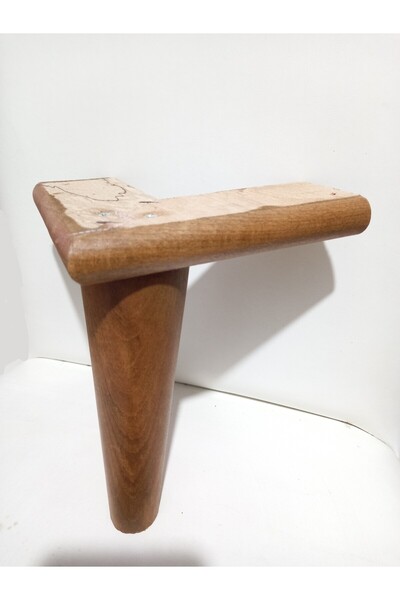 BARERMO Picior din lemn de vultur cu lățime de 20 cm - unitate TV, consolă și picior de gălbenele