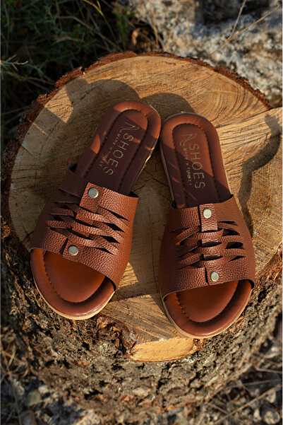 only my store Tan Daily Slippers - Home, Beach, Dowry Function