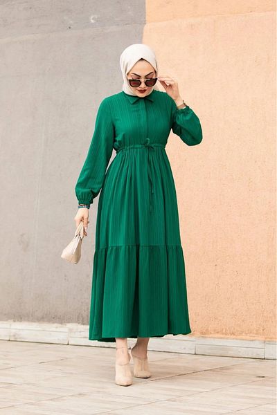 HB MODA COLLECTİON ΦΟΡΕΜΑ ΜΠΟΥΜΠΟΥΜΕΝΟ ΜΕ ΚΟΥΜΠΙ
