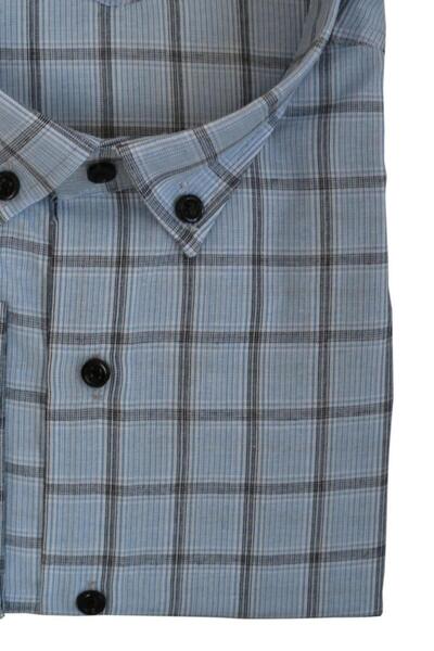 Modarar Erkek Gömlek Büyük Beden Normal Kesim RAR01192