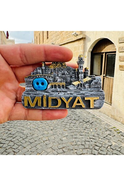 Genel Markalar Midyat Yazılı Süryani Nazarlıklı bozdulabı Magnet