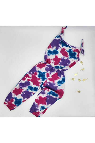 By Cwhr Colorful Rope Strap 100% Cotton Girl's Summer Jumpsuit