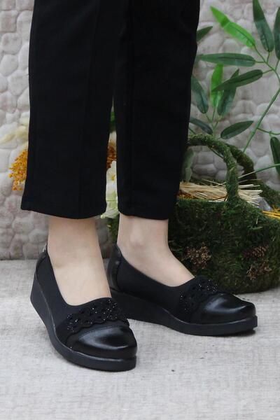 fort Nfx 42115 - Pantofi de damă negri, ușori și confortabili