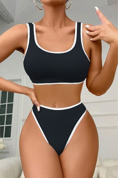 GRANDAİSY Σετ γυναικείων εσωρούχων Black Camisole
