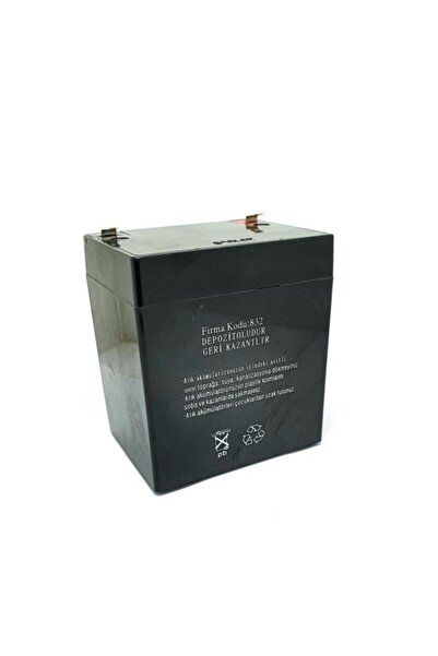 ATAELEKTRONİK 12 Volt 5 Amper 12v 5ah Kuru Tip Akü - Doğalgaz Deprem Sensörü ...