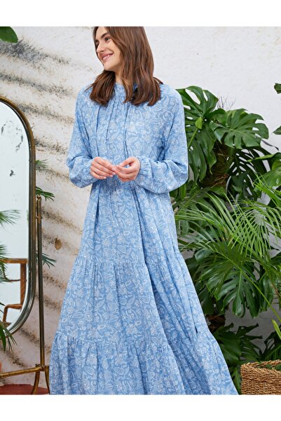 Koton Mintás ruha, hosszú ujjú