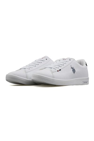U.S. Polo Assn. Franco Sneakers Ανδρικά Λευκά Παπούτσια