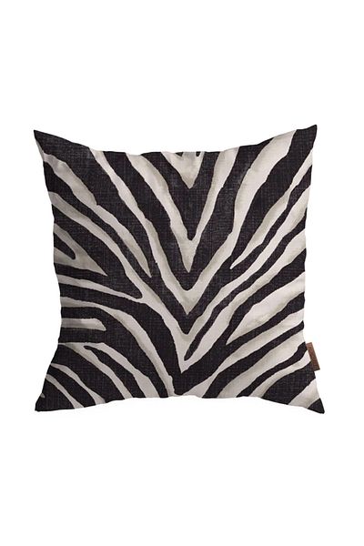 Alacastore 50x50 Husă de pernă decorativă cu motiv zebră