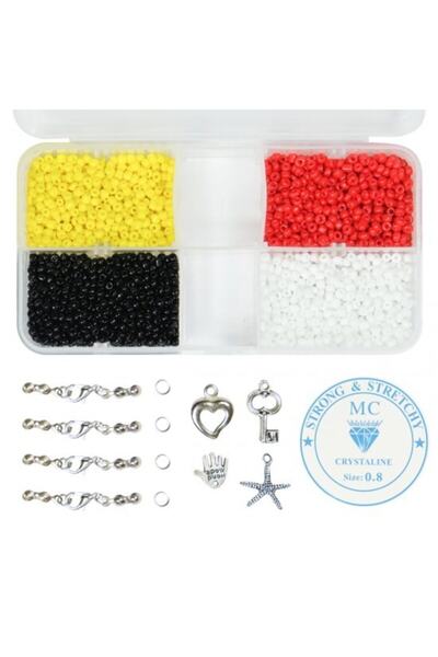 Prestij Boncuk Set materijala za izradu nakita od mini peska 3mm