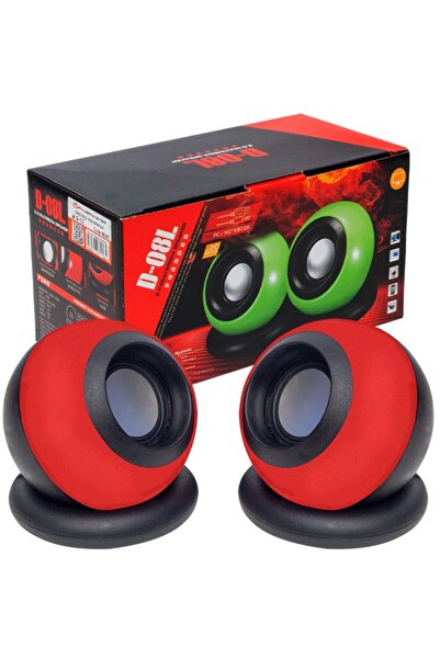 OEM Magıcvoıce D-08l 1 + 1 Usb Mini Oval Hoparlör ( 3w+3w*4 Ohm)