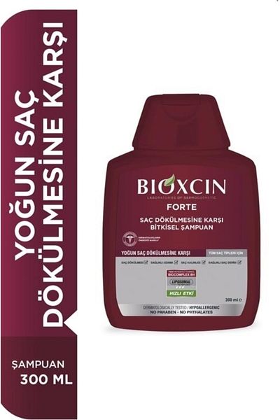 Bioxcin Forte-300 Ml Non-Boxed Anti-Shedding Shampoo for All Hair