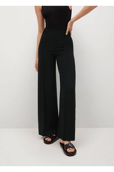 MANGO Woman Fustă cu pantaloni plisați de damă 