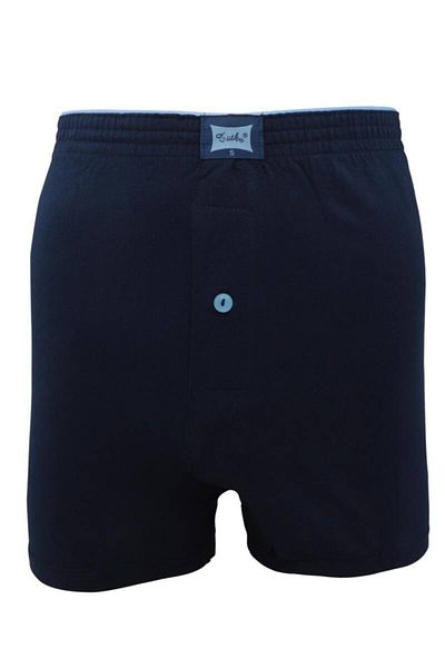 Tutku Χτενισμένο Cotton Plain Boxer 117 3 Pack |   Navy Blue Navy Blue Xxl