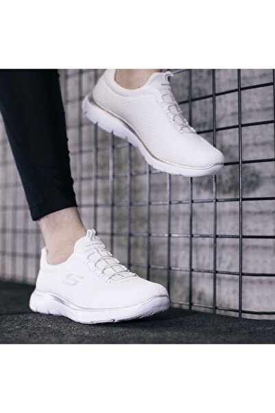SKECHERS Summits Γυναικεία Λευκά Παπούτσια Casual 12980 Wsl