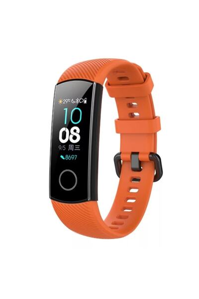 HONOR ACCESSORIES Honor Band 4 / Band 5 Turuncu Silikon Kordon Kayış