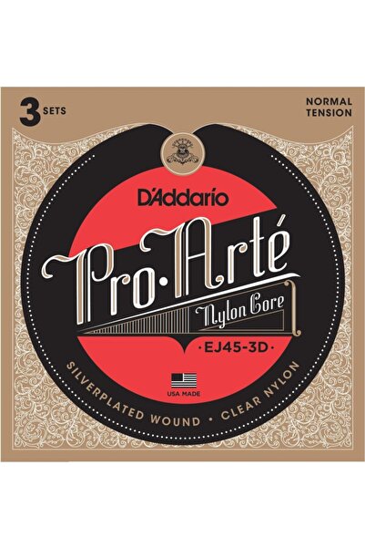 Daddario Ej45-3d Pro-arte Normal Tension Klasik Gitar Teli 3 Se