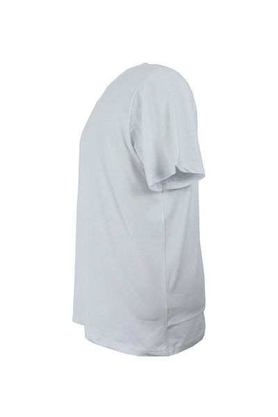 rugatchi Tricou pentru bărbați de mărime mare din lycra cu gât crew