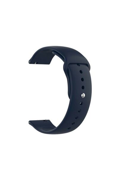 Gpack Oppo Watch 41mm Kordon Mat Düz Renkli Silikon Lacivert