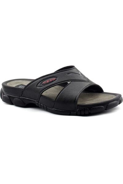 Ceyo 3200-1 Papuci ortopedici negri pentru bărbați